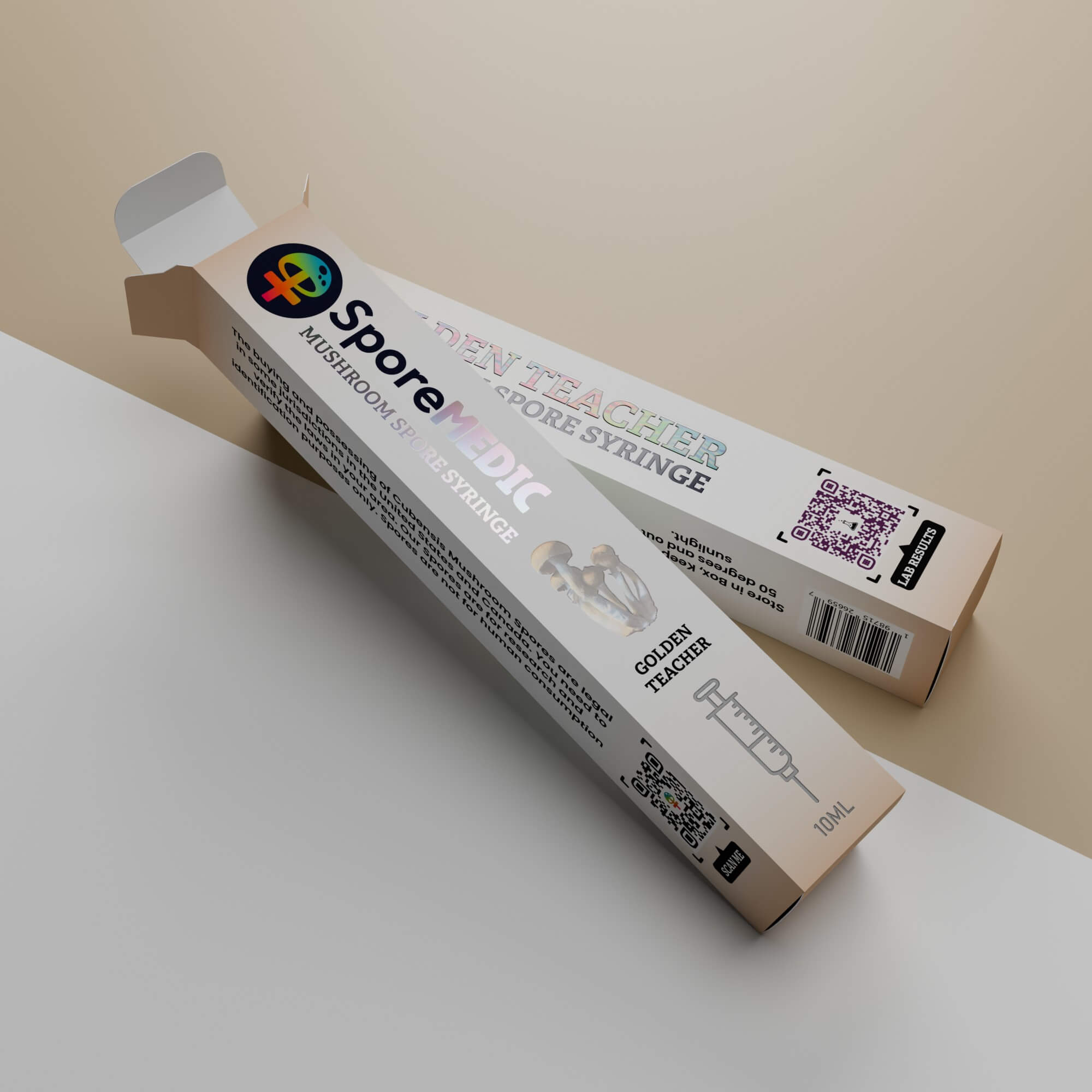 Golden Teacher Packaging